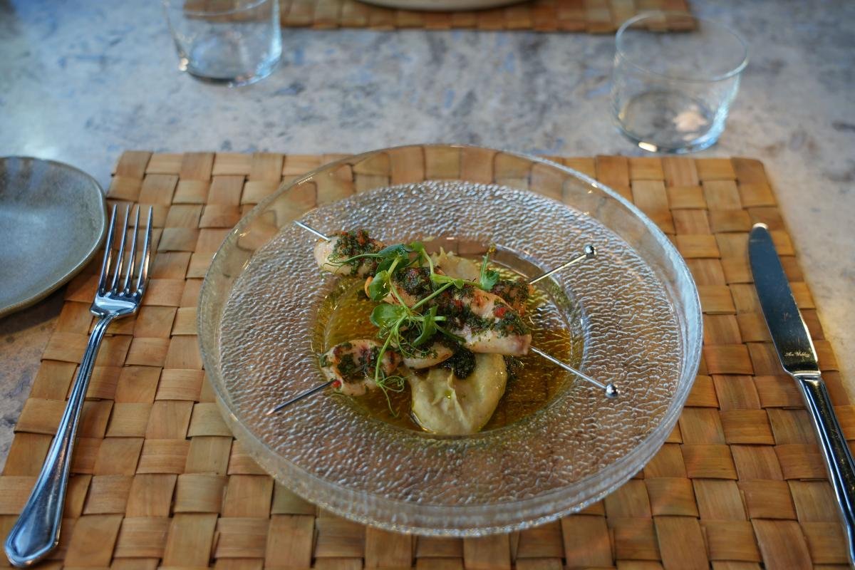 Grilled Baby Calamari